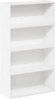 4-Tier Bookcase/Bookshelf/Storage Shelves, White