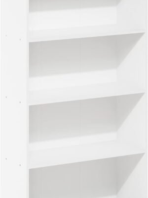4-Tier Bookcase/Bookshelf/Storage Shelves, White