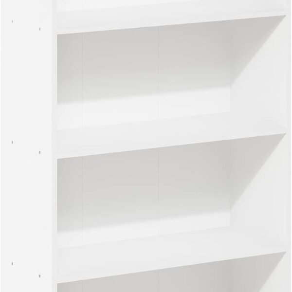 4-Tier Bookcase/Bookshelf/Storage Shelves, White