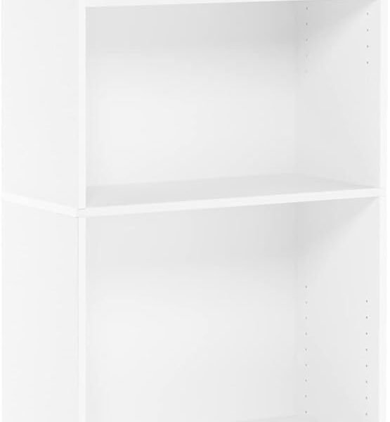 5-Shelf Bookcase, 5-Tier, White