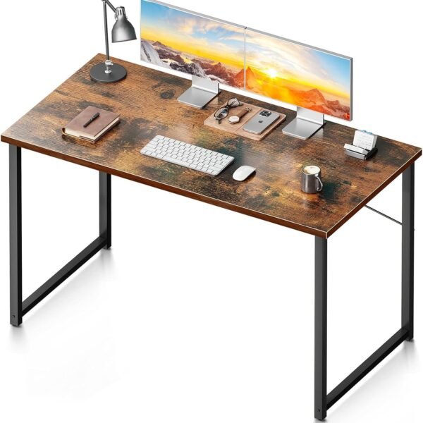 48 Inch Computer Desk, Modern Simple Style Desk for Home Office, Study Student Writing Desk, Vintage