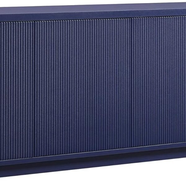 TV Stand, 70" Wide, Blue